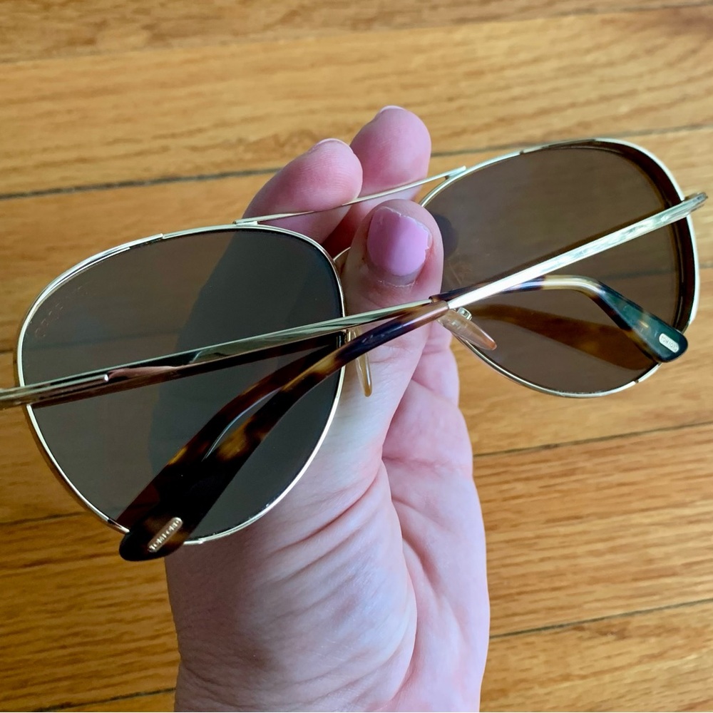 Tom Ford Aviator Sunglasses with Gucci Case - Picture 2 of 13